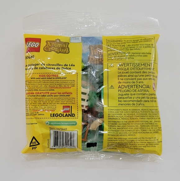 LEGO 30662 Animal Crossing Maple’s Pumpkin Garden Polybag, *Exclusive* -… - Picture 4 of 5
